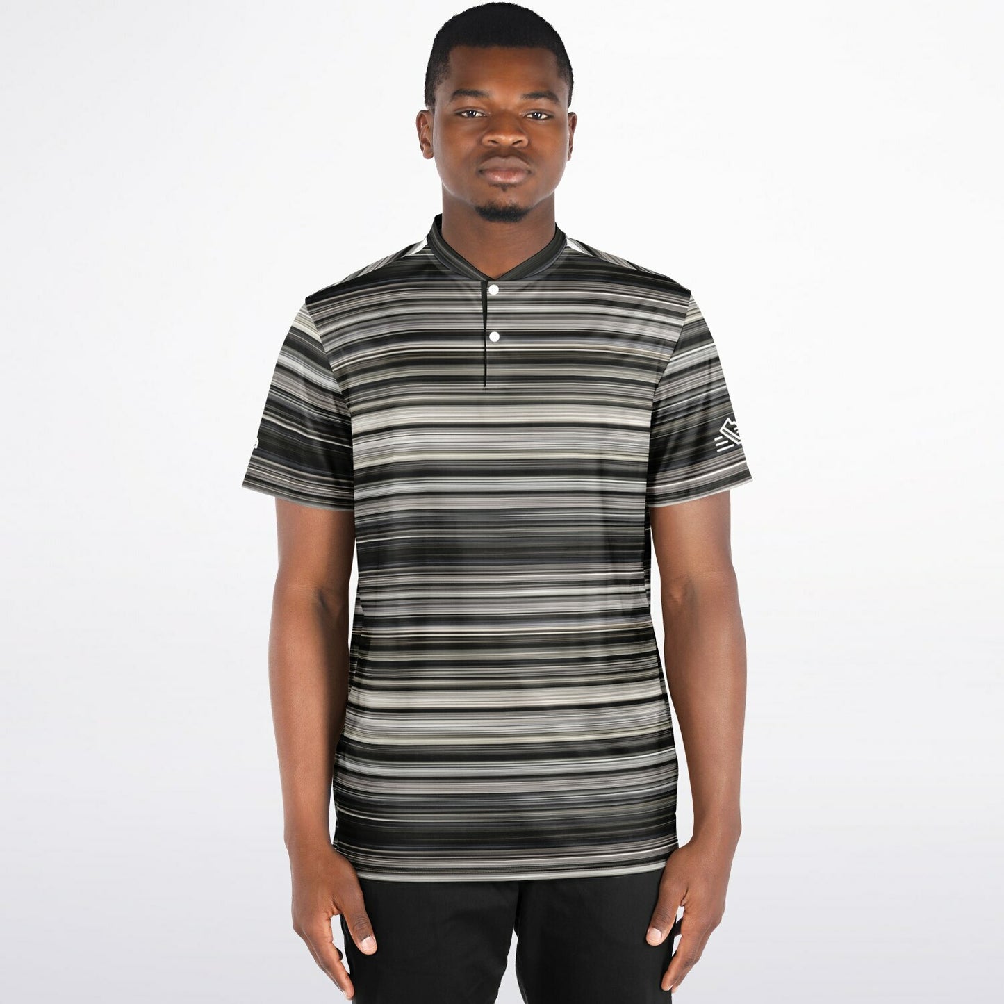 Blade Collar Polo Shirt - AOP