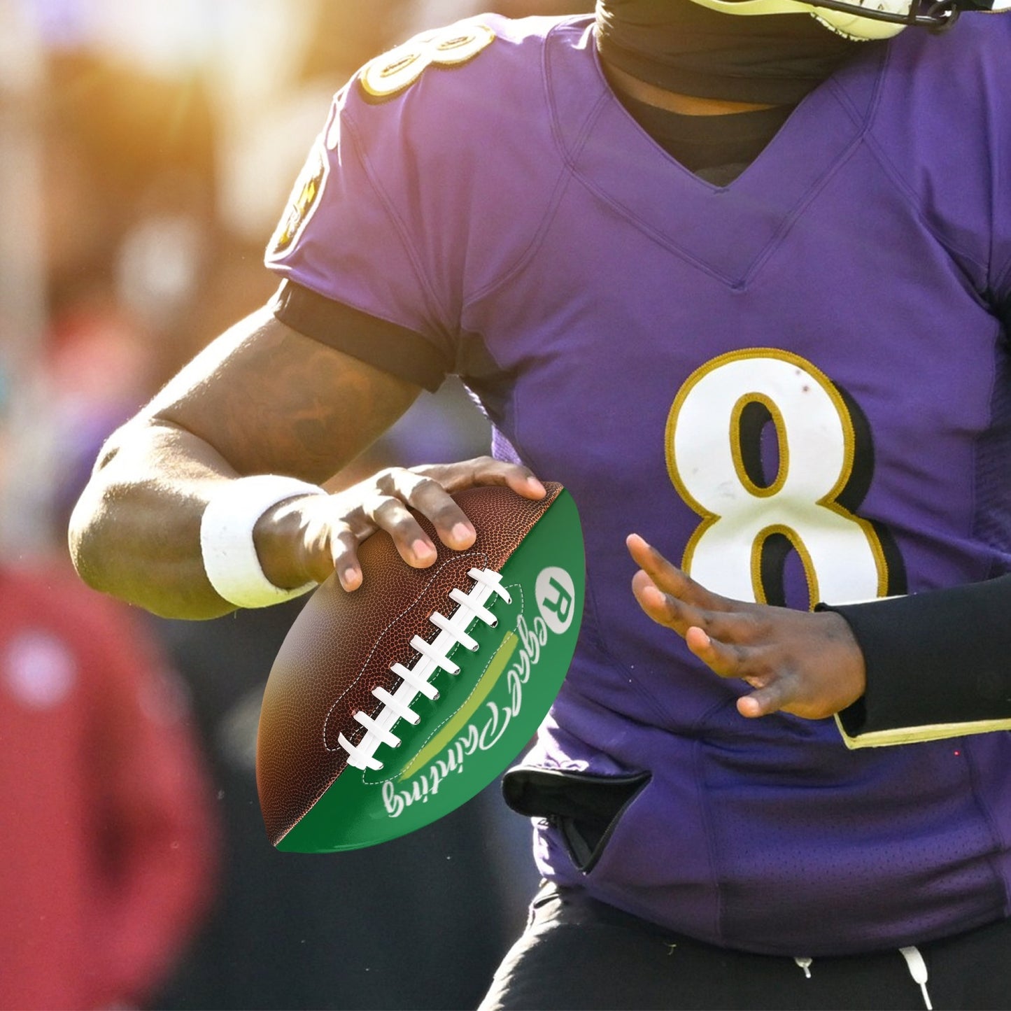 Official NFL size Football- Regal Painting