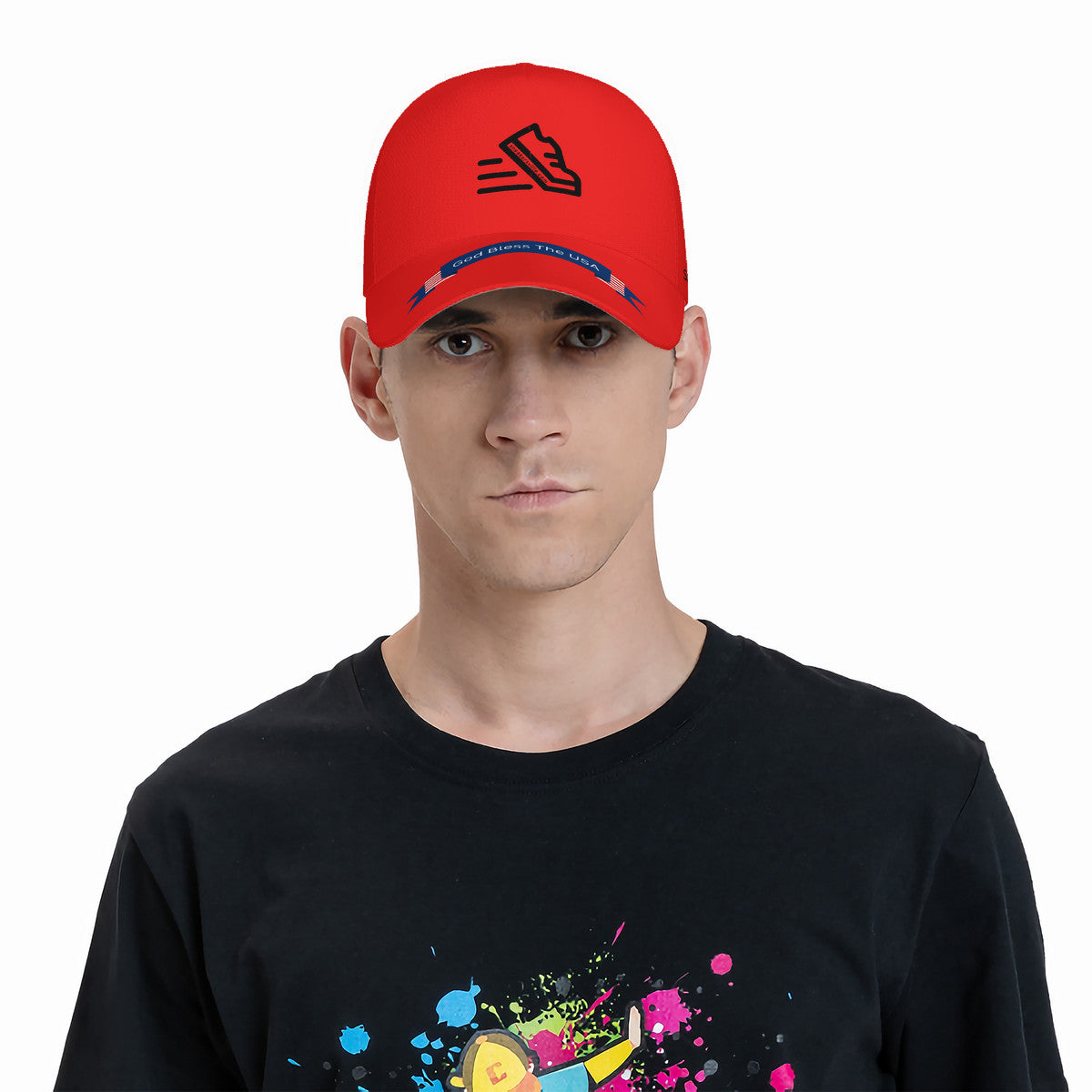 Curved Brim Baseball Cap