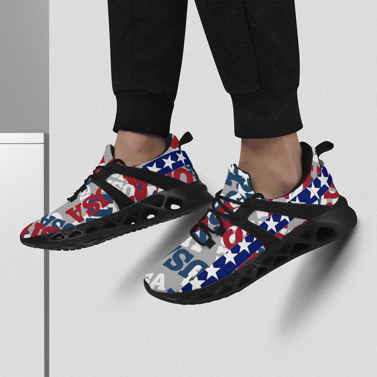 SF_S56 New Elastic Sport Sneakers