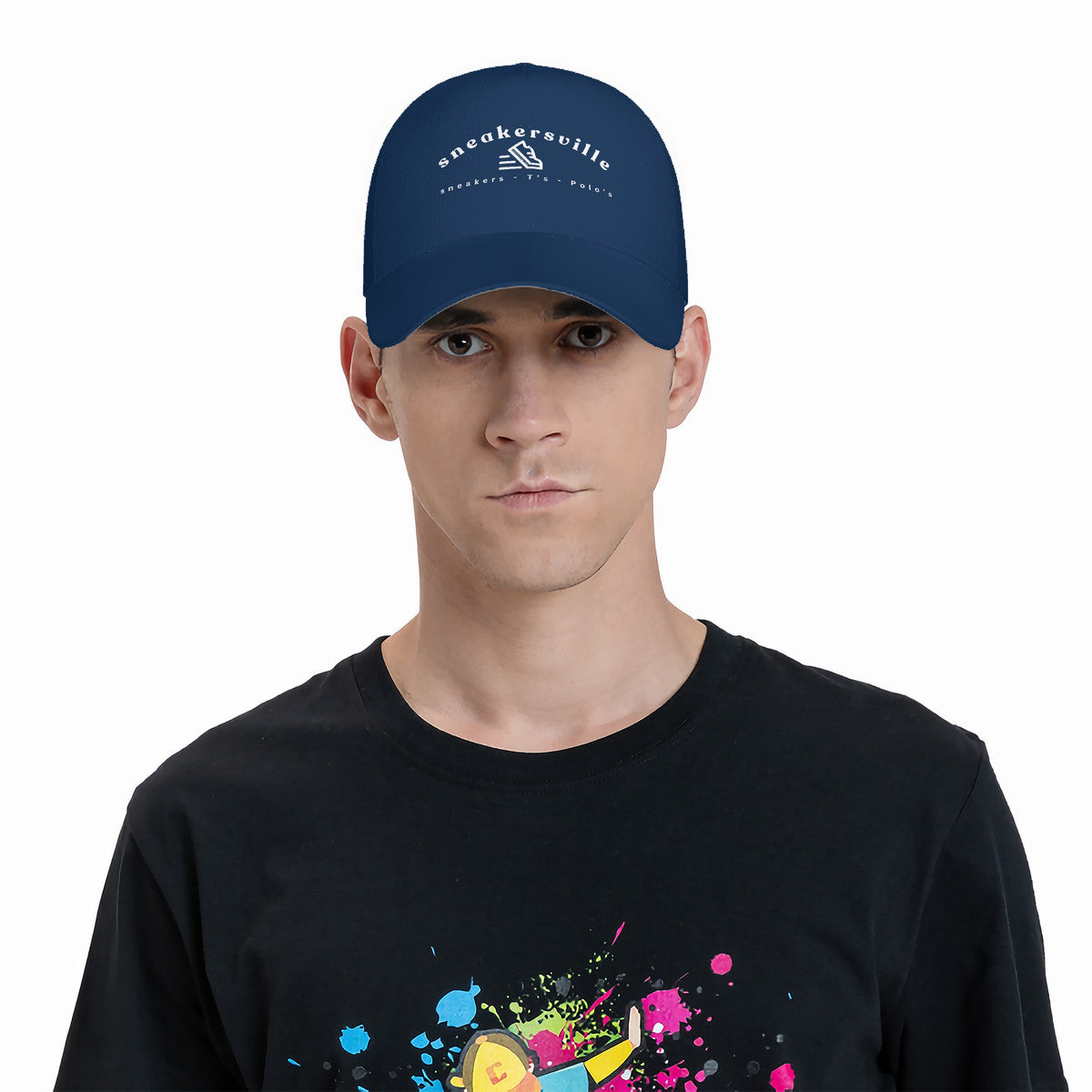 Curved Brim Baseball Cap