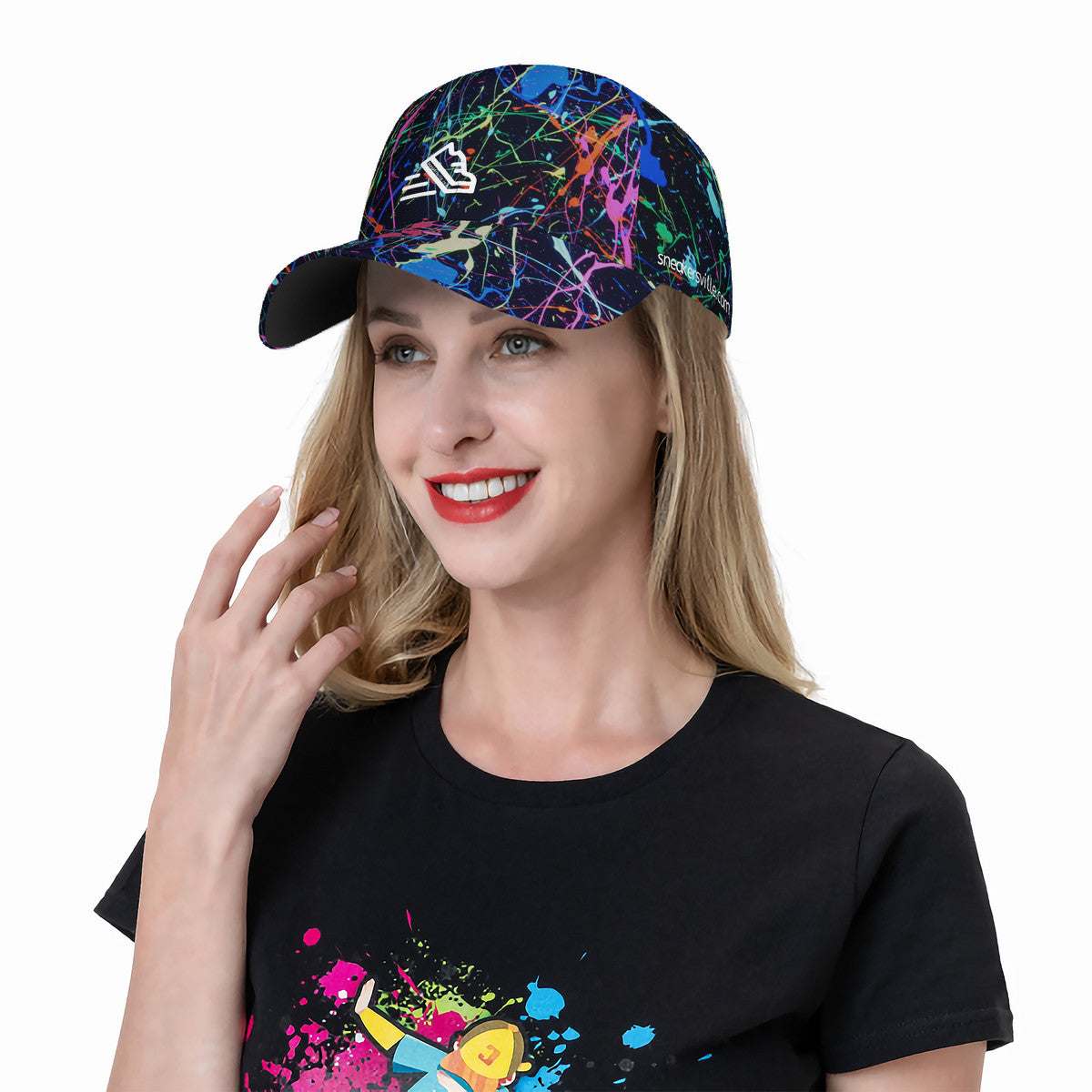 Curved Brim Baseball Cap
