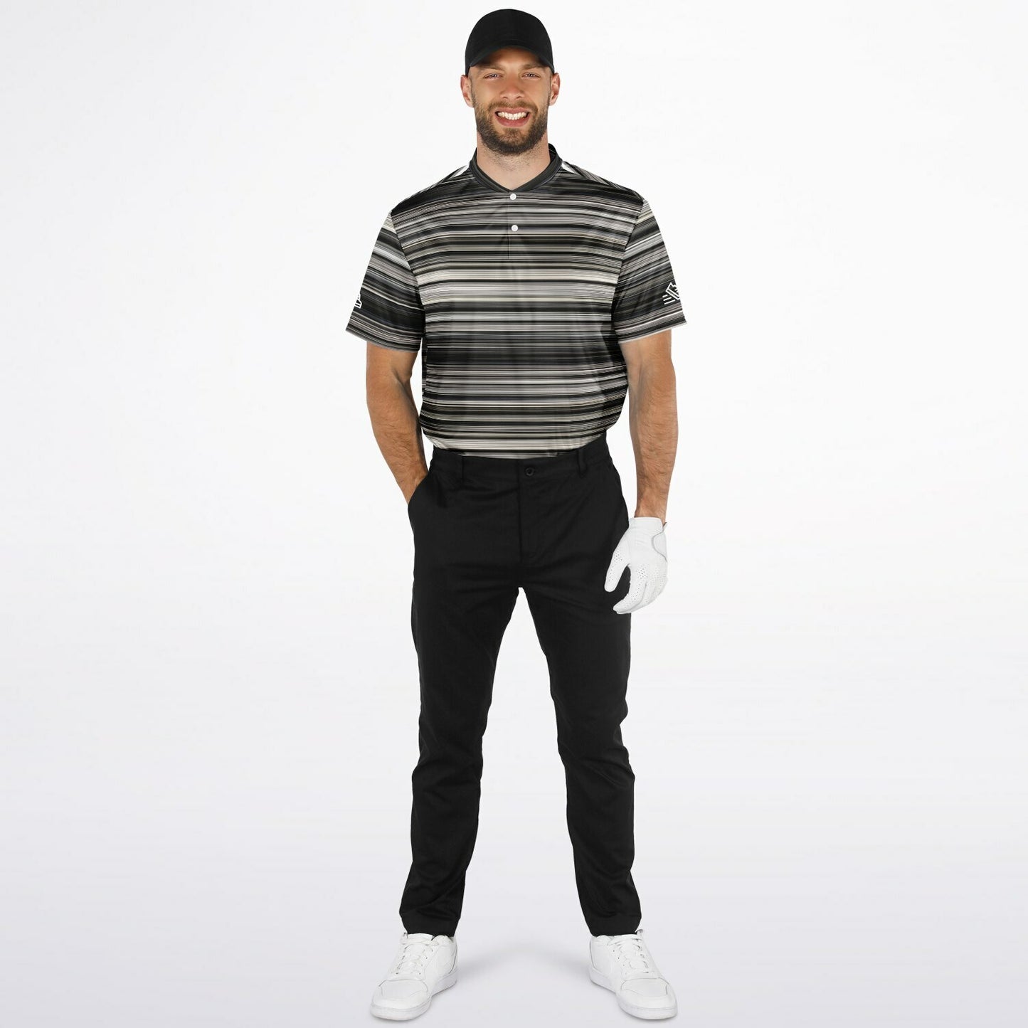 Blade Collar Polo Shirt - AOP