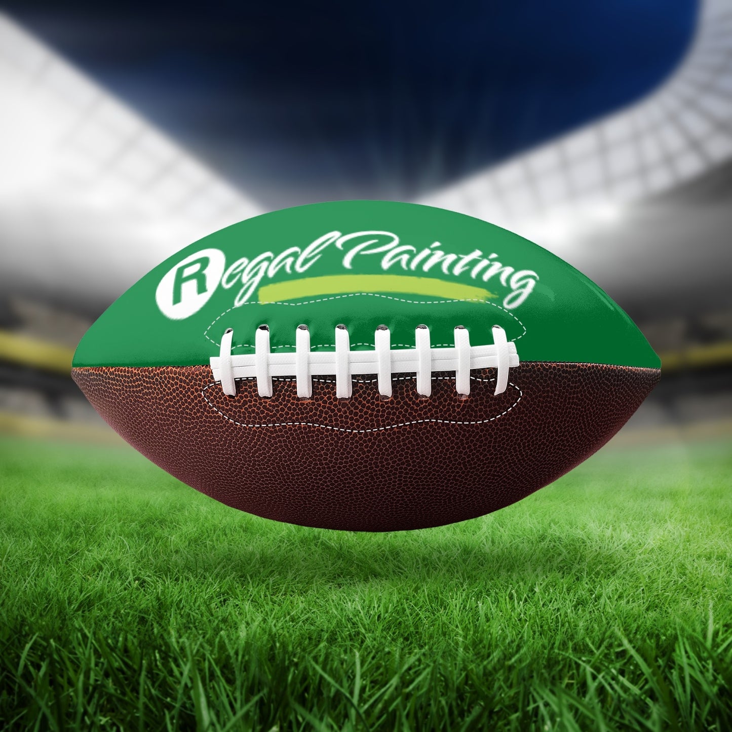 Official NFL size Football- Regal Painting