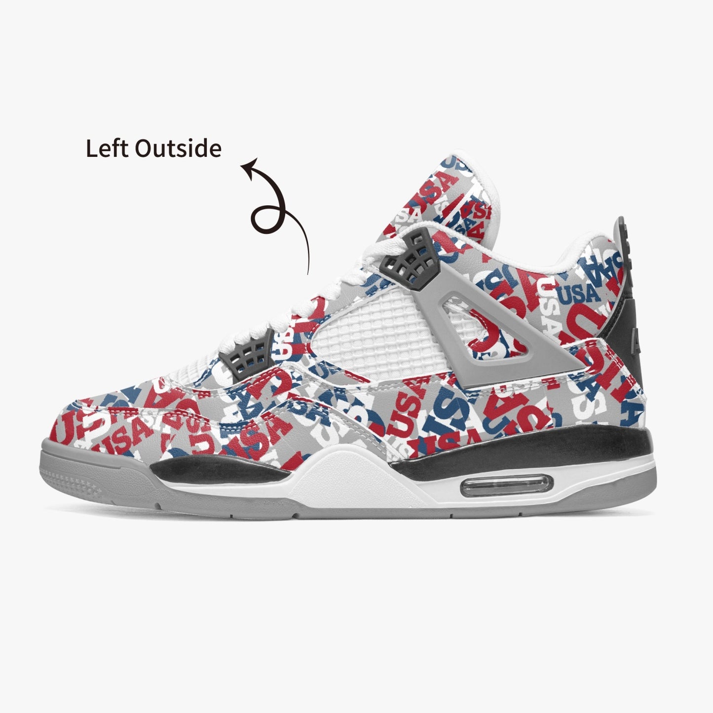 Basketball Sneakers -Grey Sole