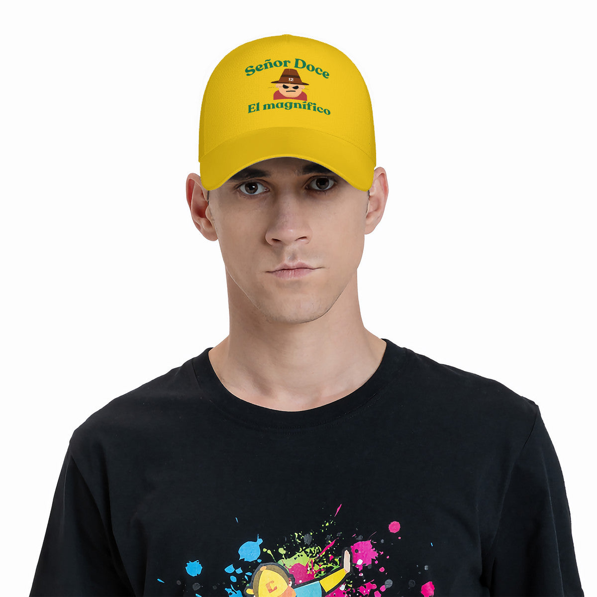 Curved Brim Baseball Cap Senior Doce