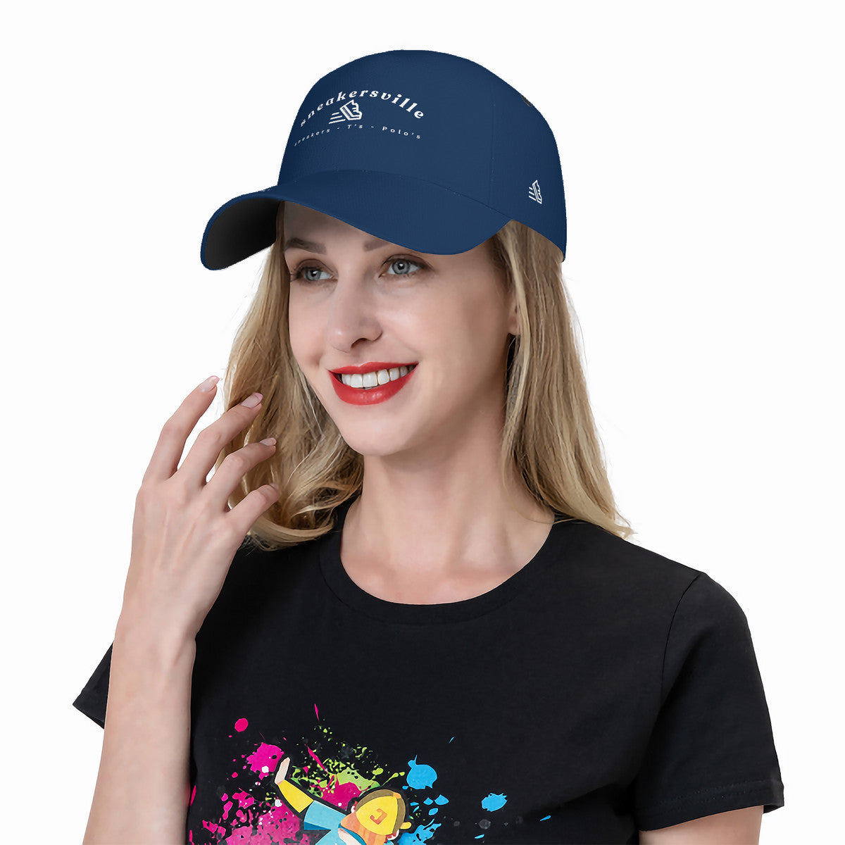 Curved Brim Baseball Cap