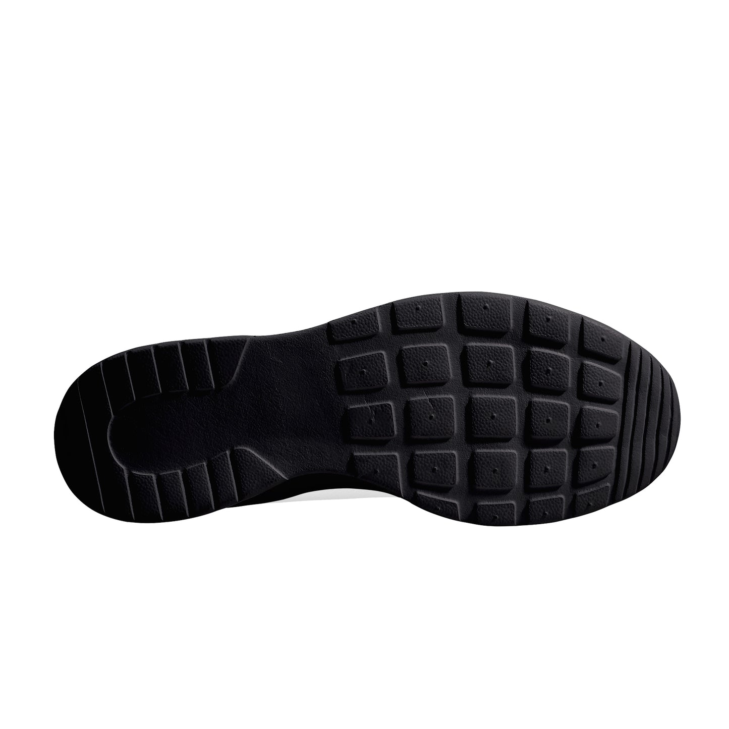 Air Mesh Running Shoes - Black and Grey pattern