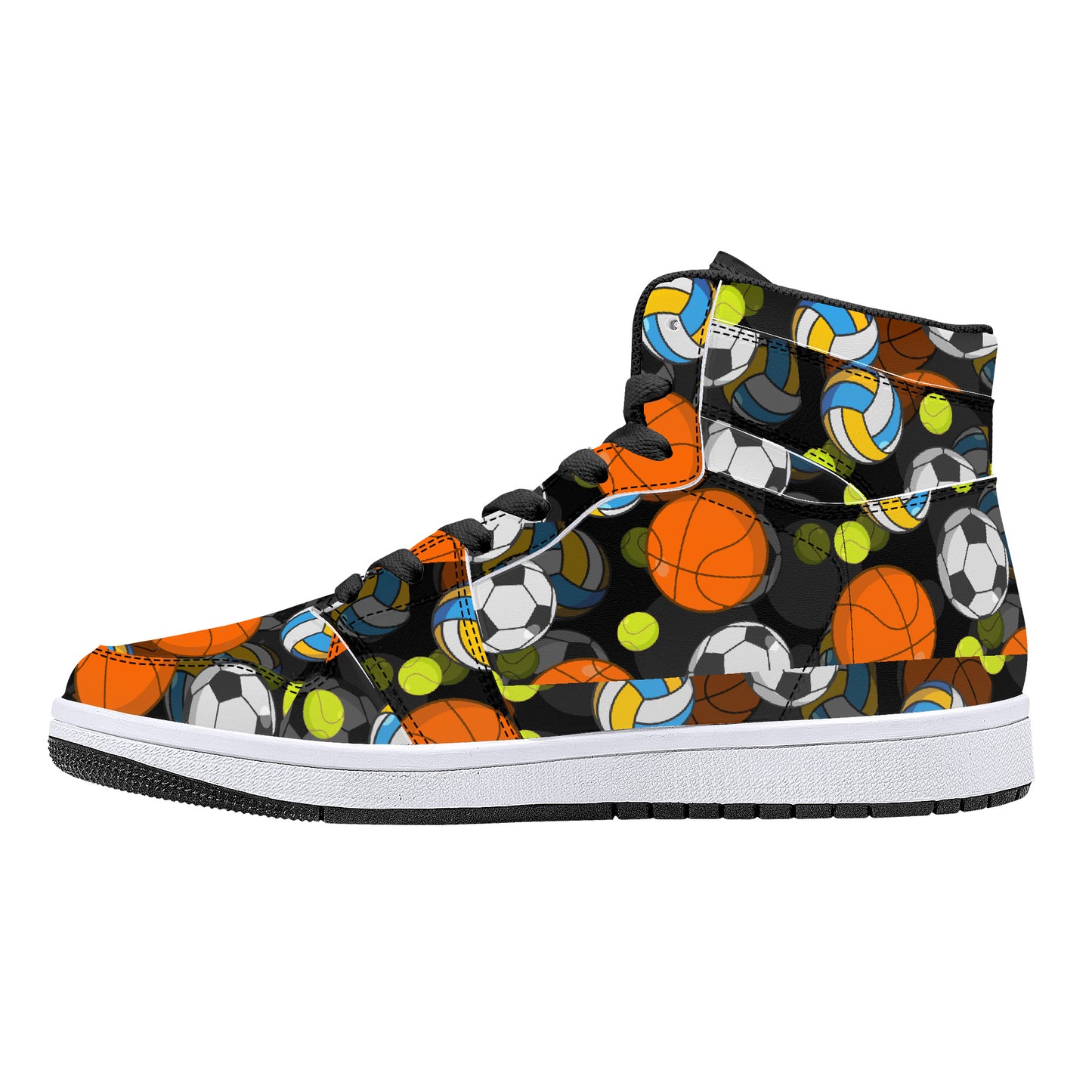 Leather High Tops - Balling Edition