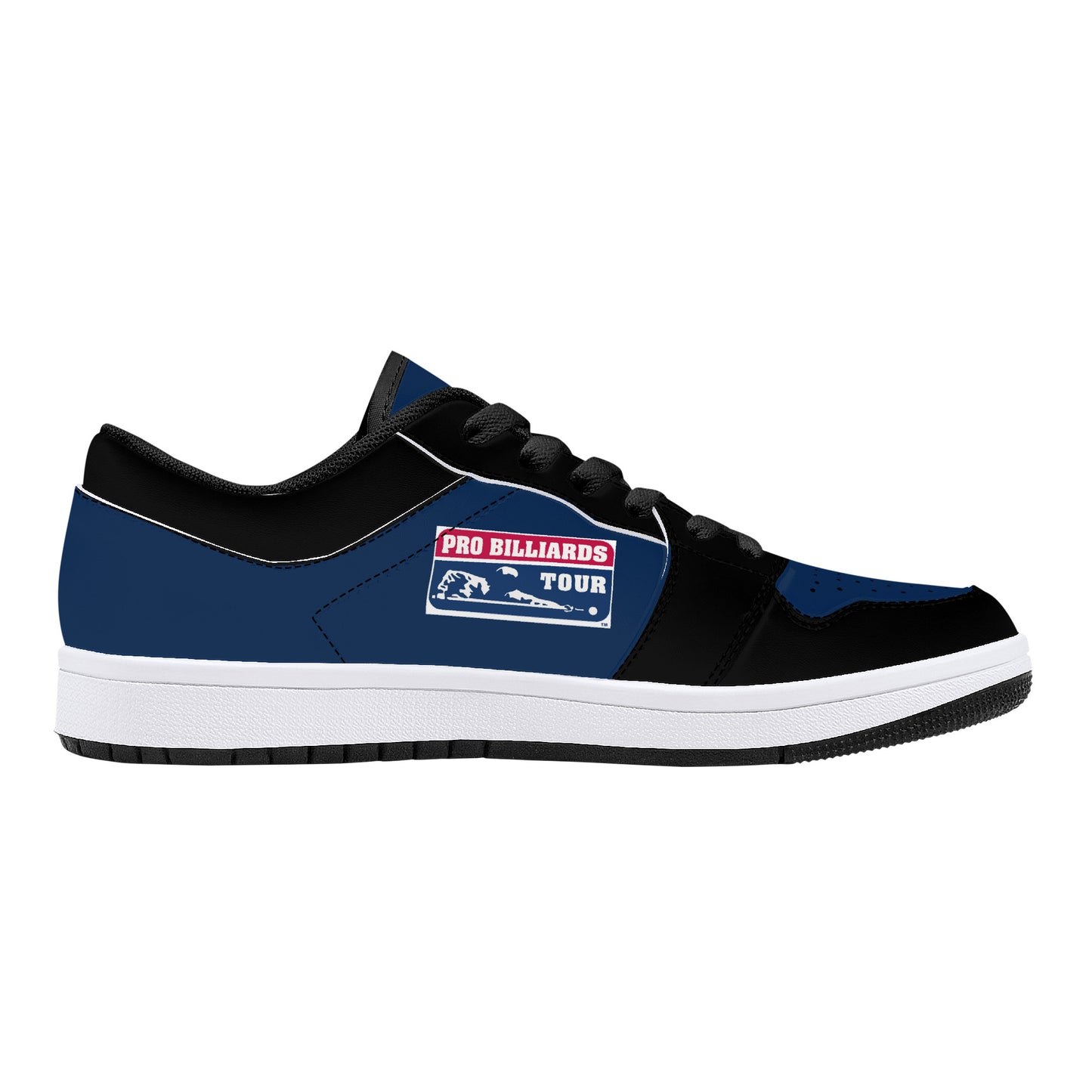 Low-Top Synthetic Leather Sneakers - PBT Model