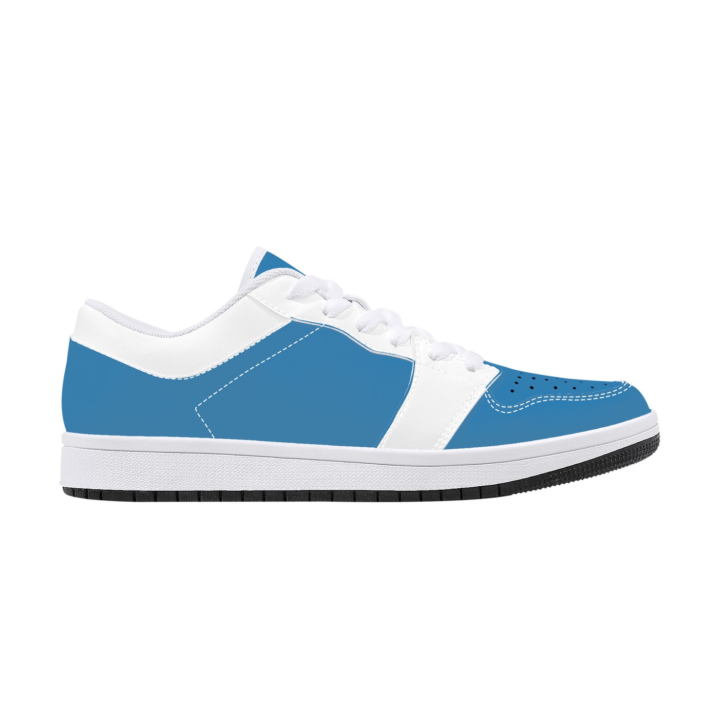 Leather Sneakers - Baby Blue Collection