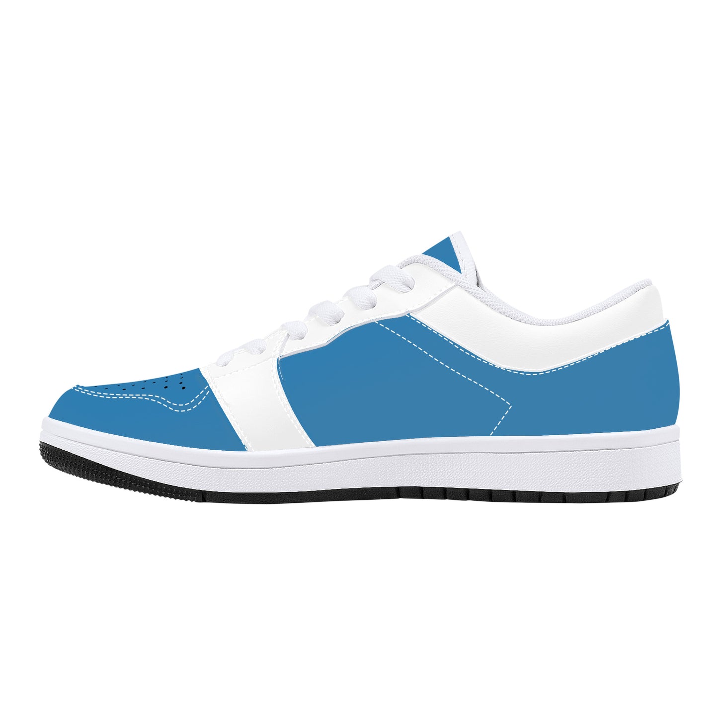 Leather Sneakers - Baby Blue Collection