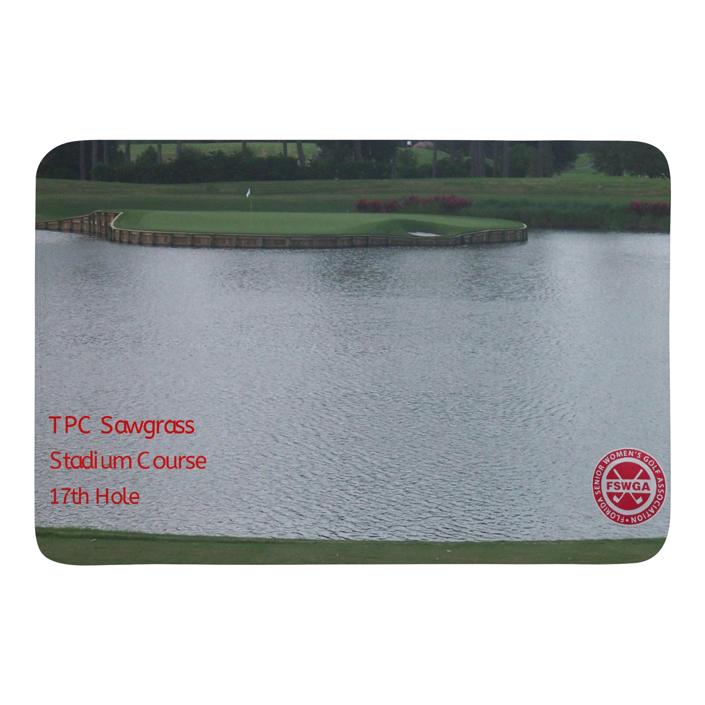 Sawgrass 17th Hole Doormat