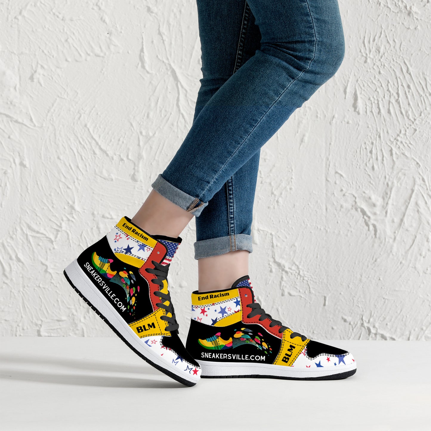 Leather High Top's-Social Justice Design