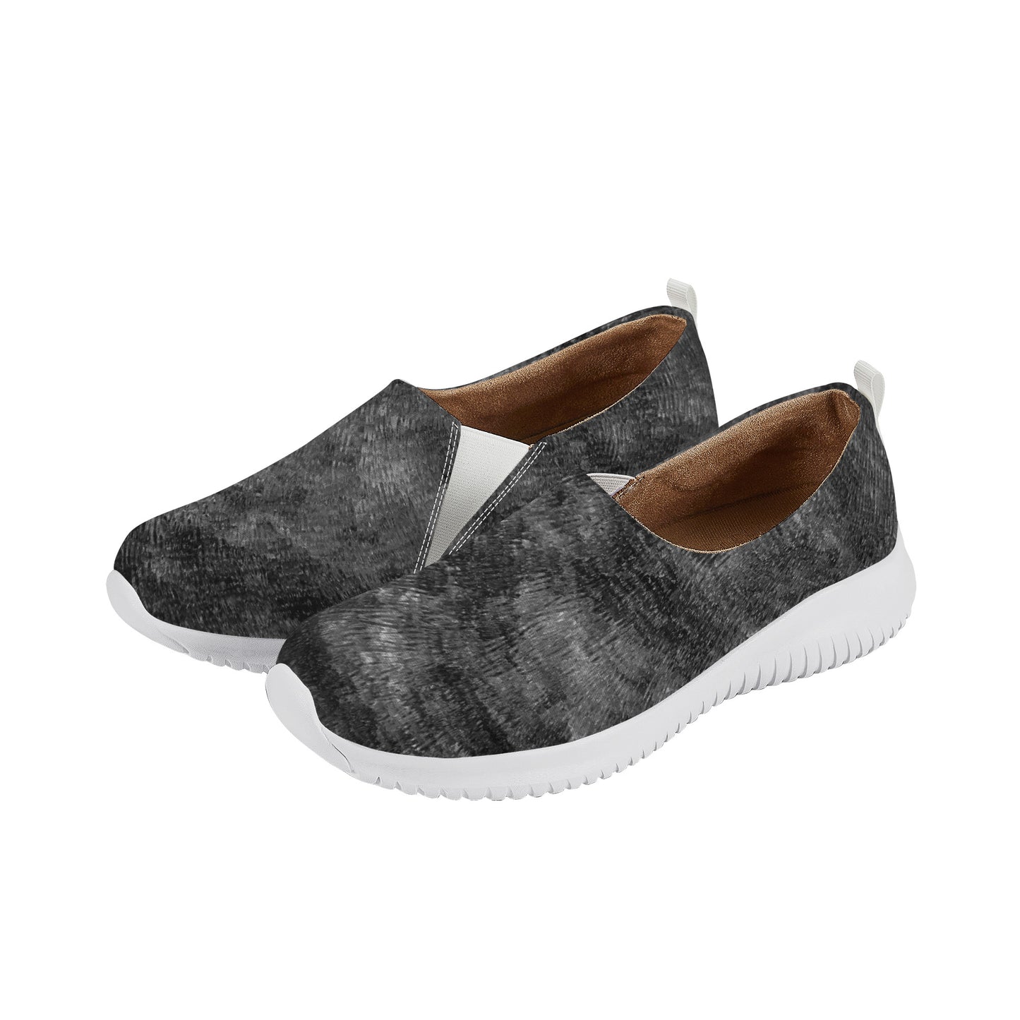Women's Charcoal Casual Slip On