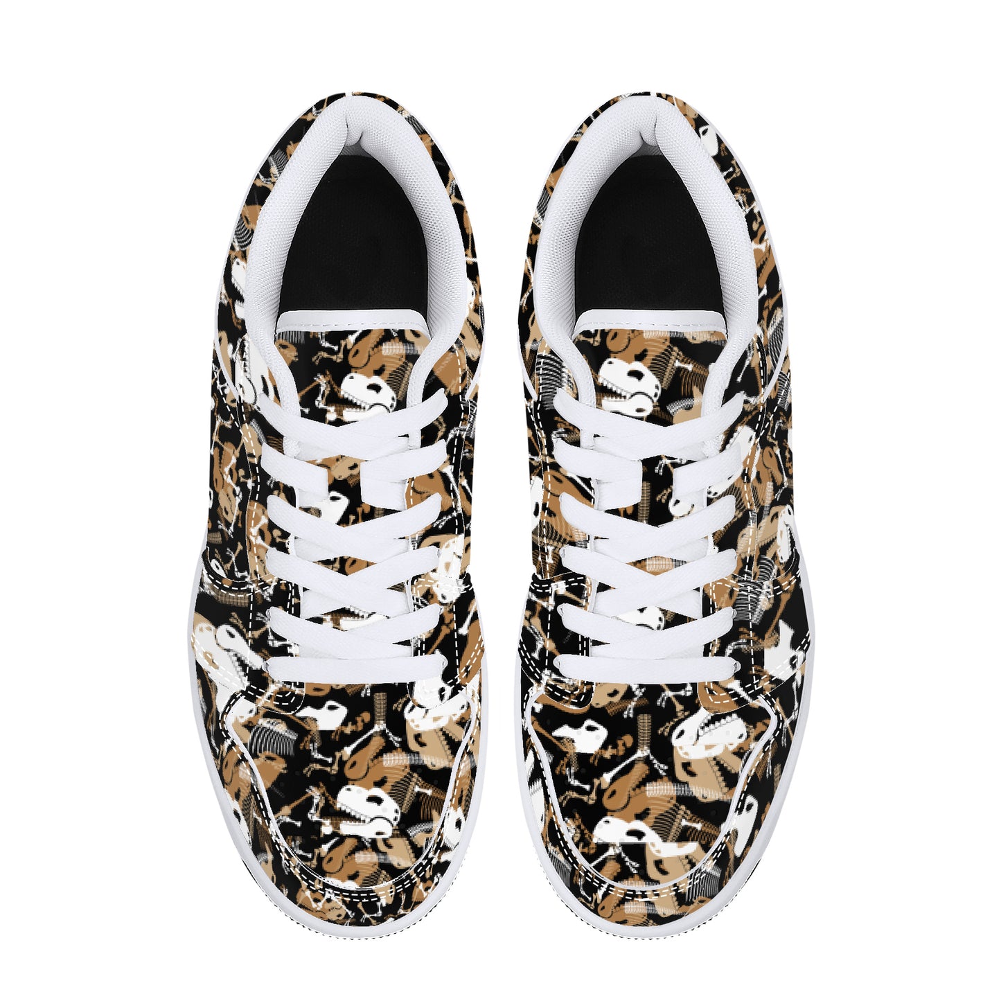 Leather Sneakers - Dino Edition