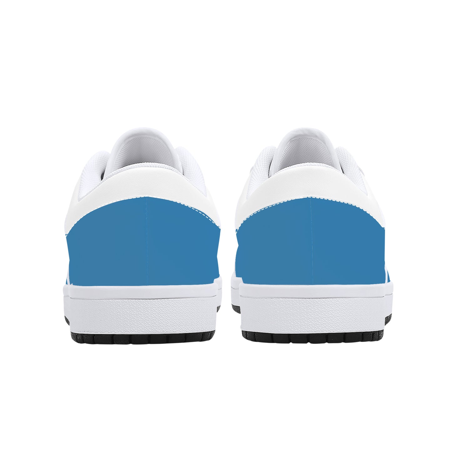Leather Sneakers - Baby Blue Collection