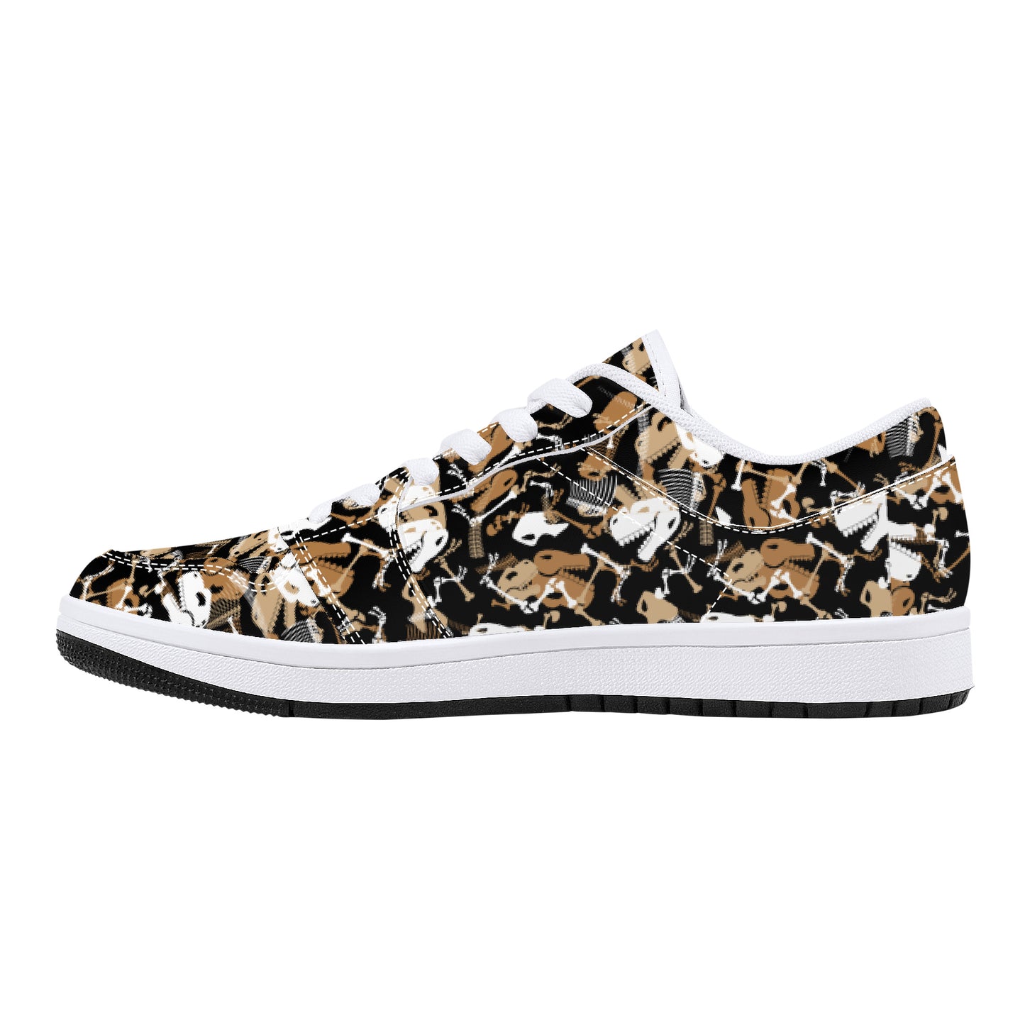 Leather Sneakers - Dino Edition