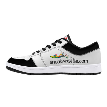 Leather Sneakers - sneakersville.com logo