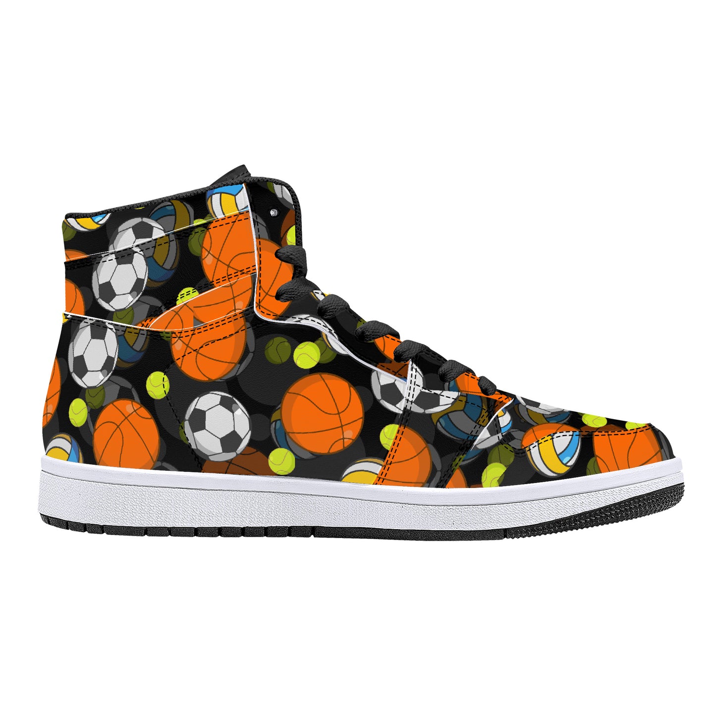 Leather High Tops - Balling Edition