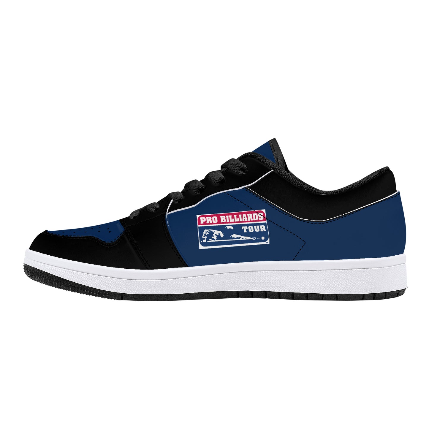 Low-Top Synthetic Leather Sneakers - PBT Model