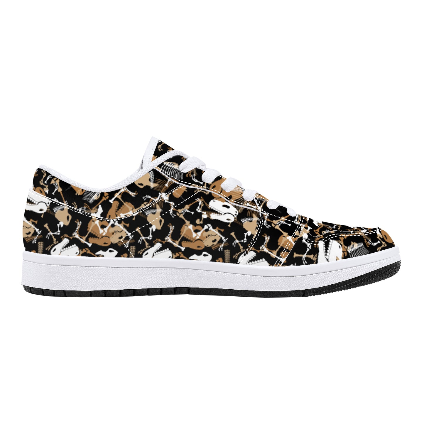 Leather Sneakers - Dino Edition
