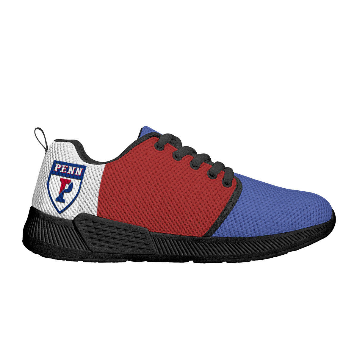 Men's Mesh Athletic Sneakers-Penn University-Justin Watson Edition