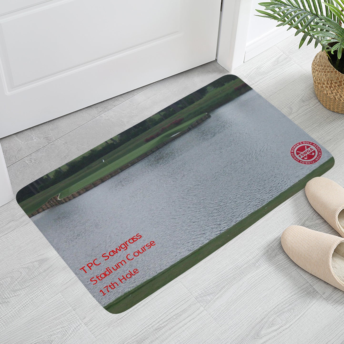 Sawgrass 17th Hole Doormat