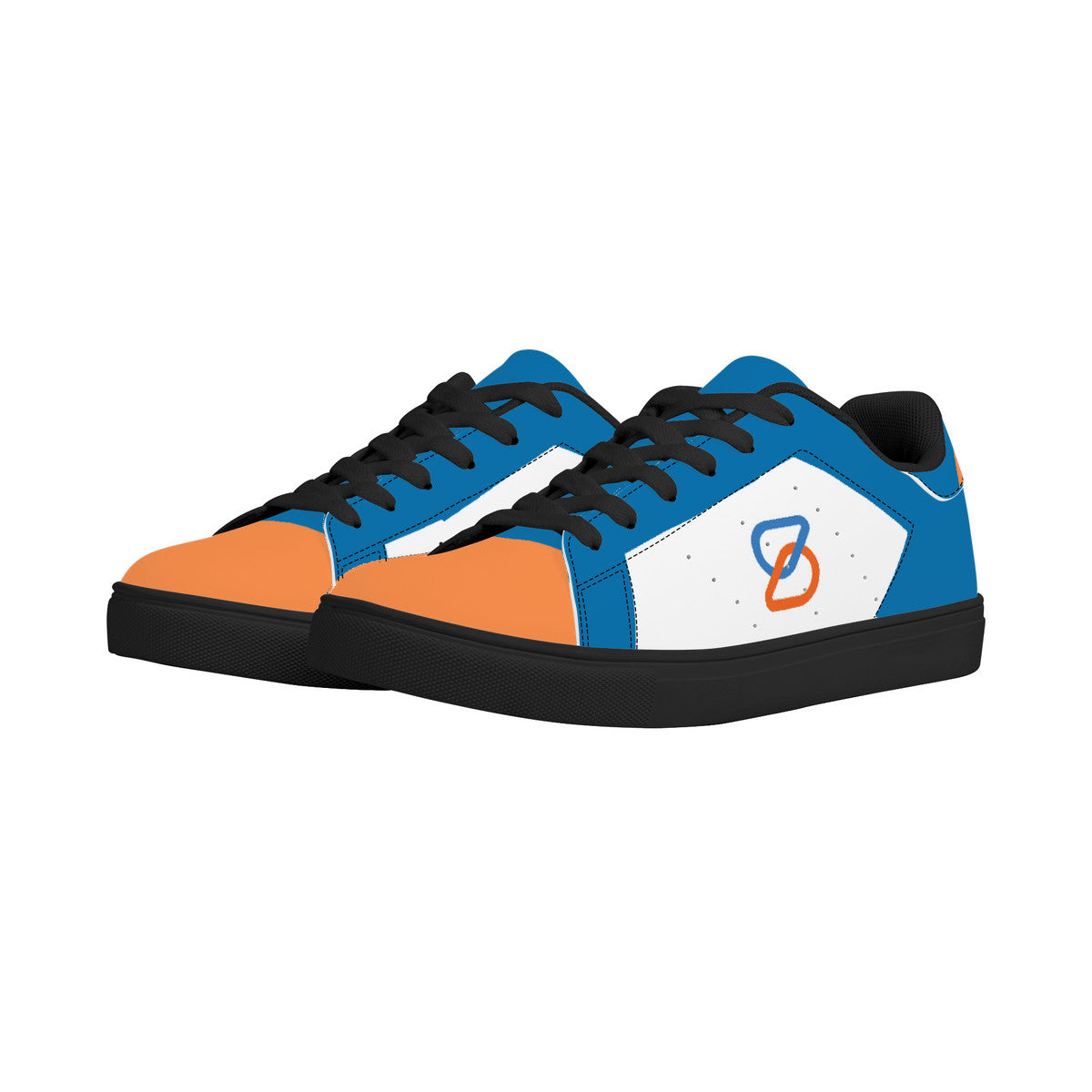 Low-Top Synthetic Leather Sneakers - Custom Designed for Spherion, Inc.