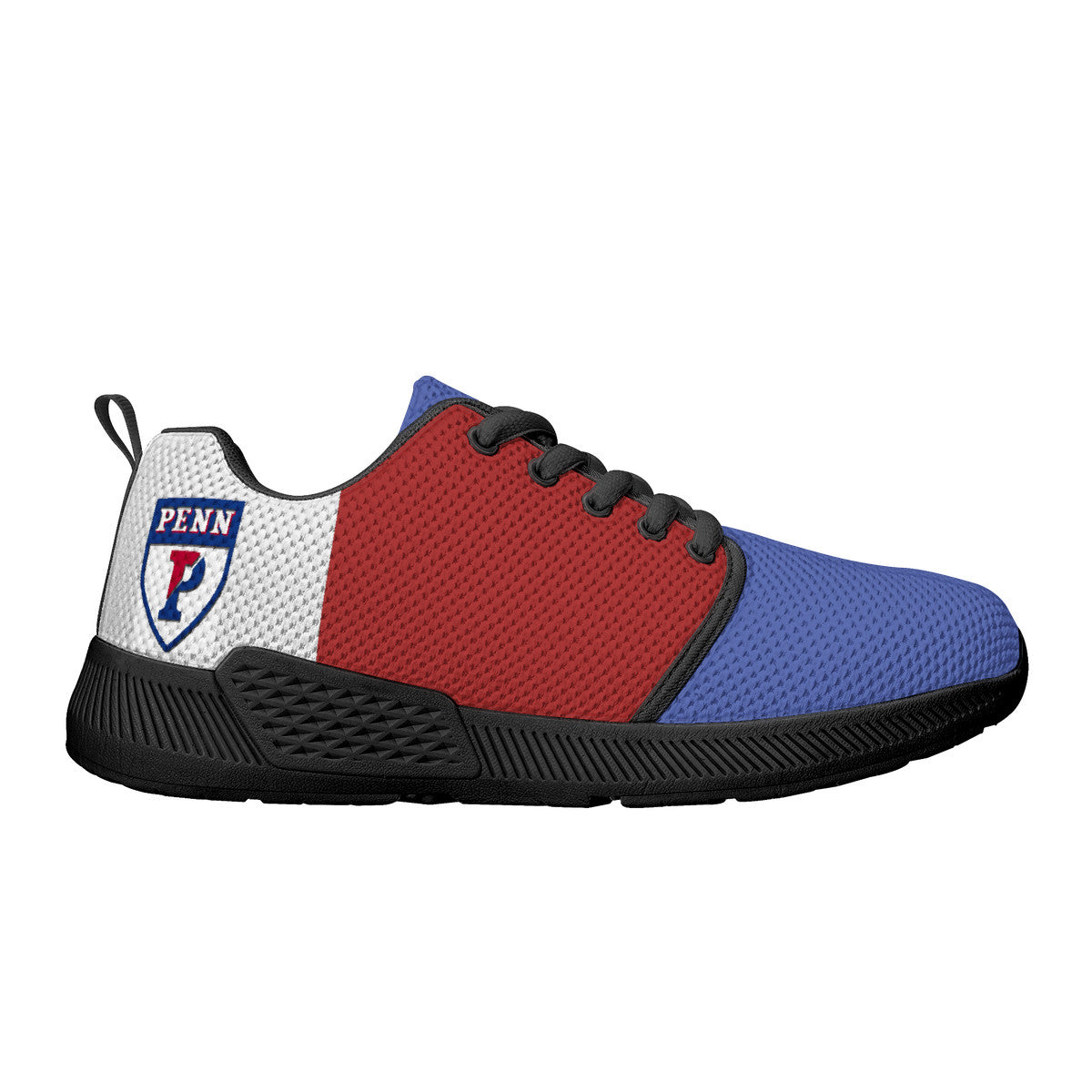 Men's Mesh Athletic Sneakers-Penn University-Justin Watson Edition