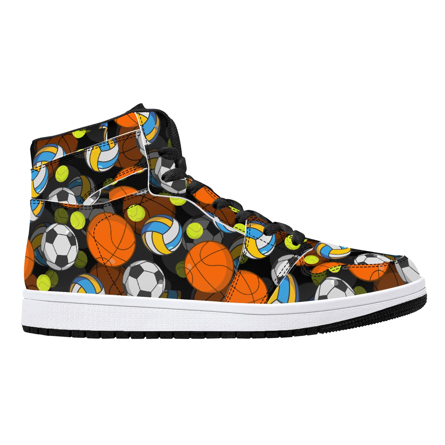 Leather High Tops - Balling Edition