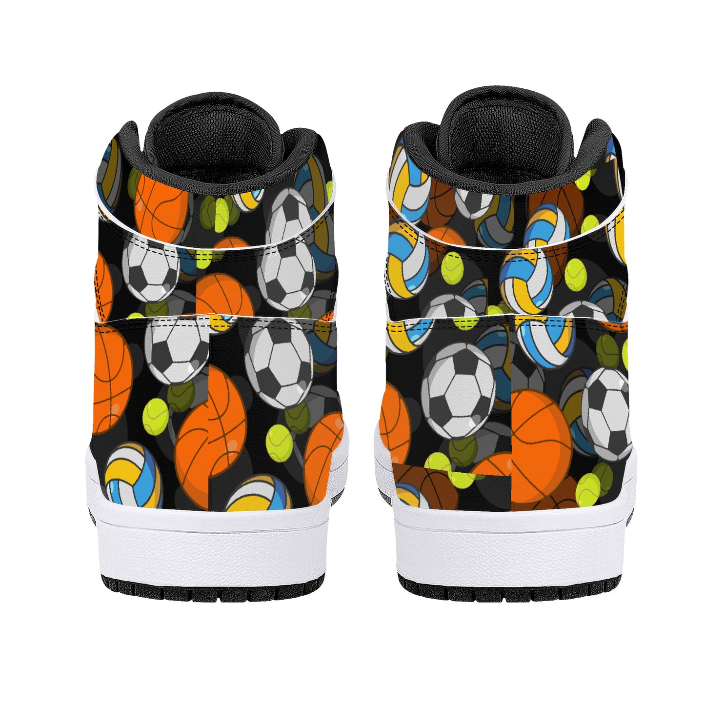 Leather High Tops - Balling Edition
