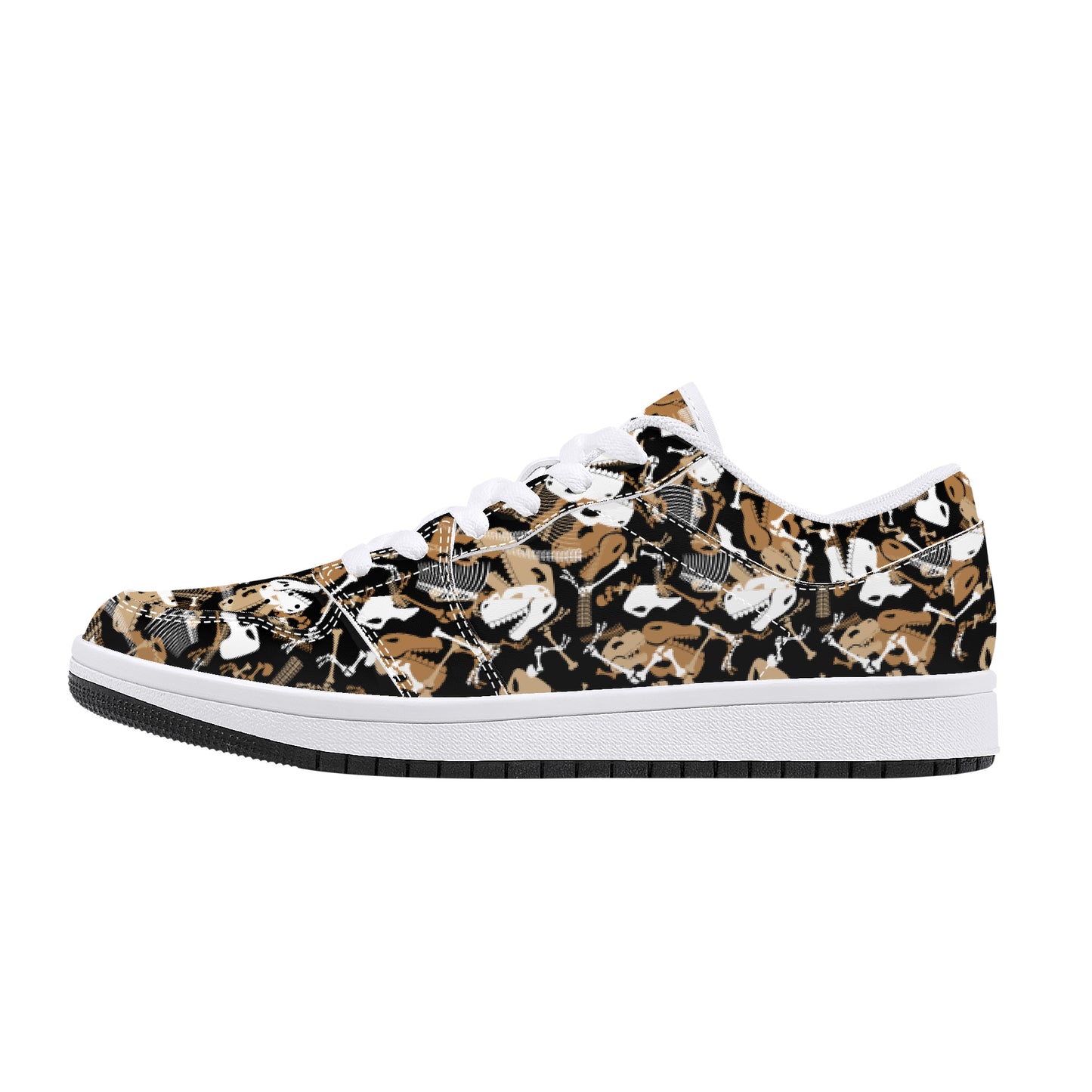 Leather Sneakers - Dino Edition