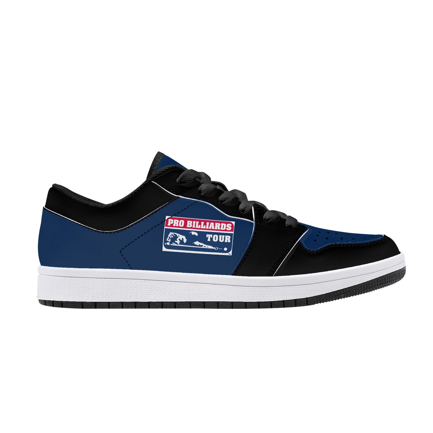 Low-Top Synthetic Leather Sneakers - PBT Model
