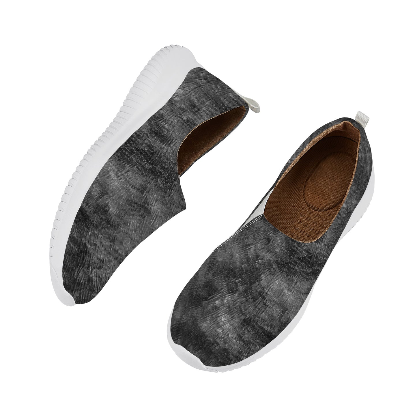 Women's Charcoal Casual Slip On