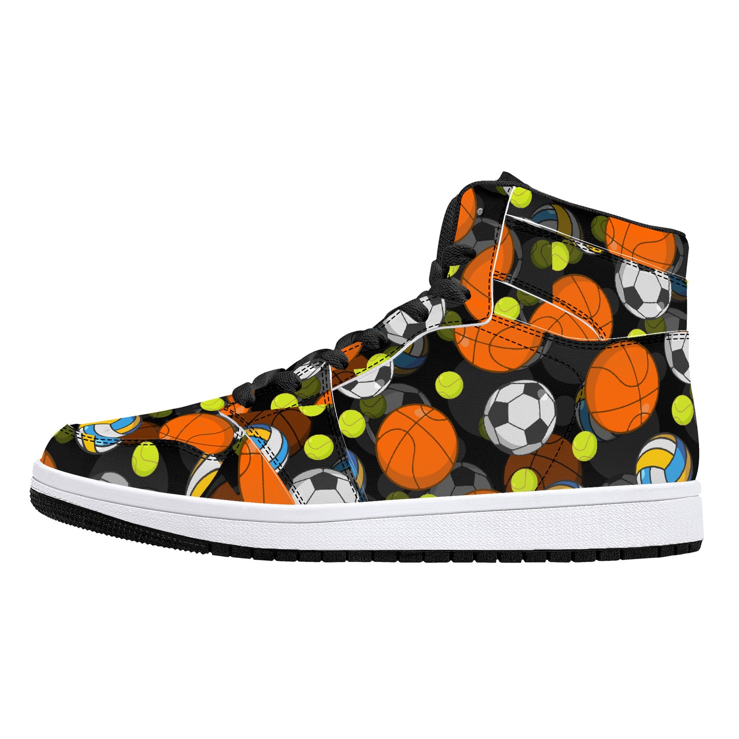 Leather High Tops - Balling Edition