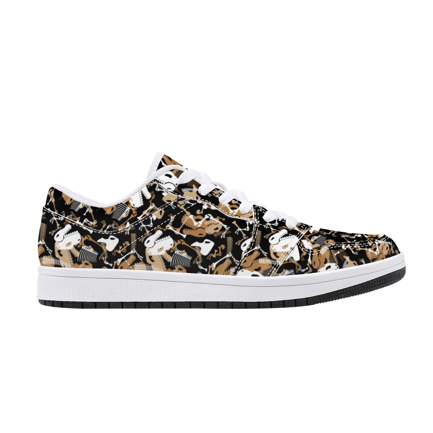 Leather Sneakers - Dino Edition