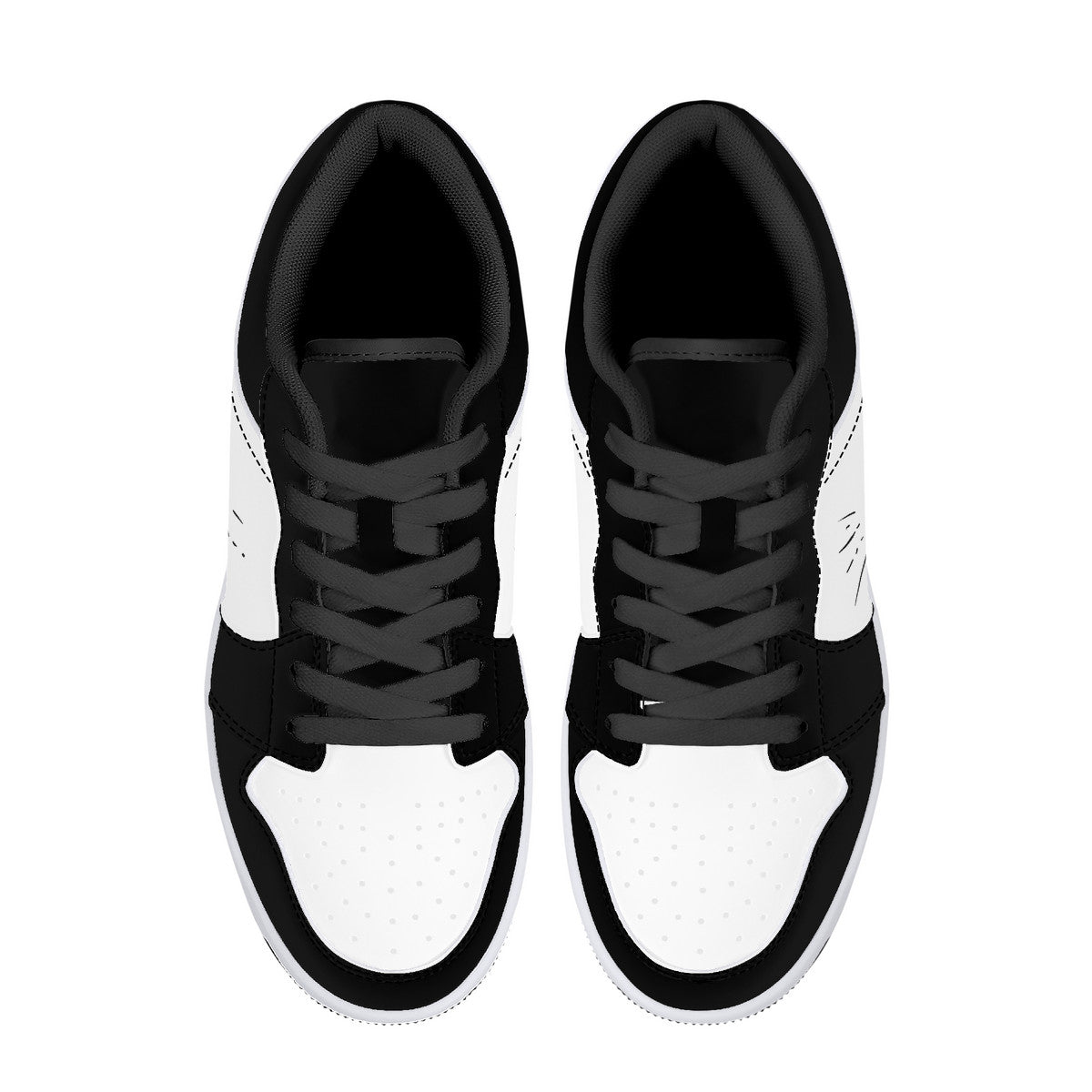 Low-Top Leather Sneakers - Sneakersville Marketing Sneakers