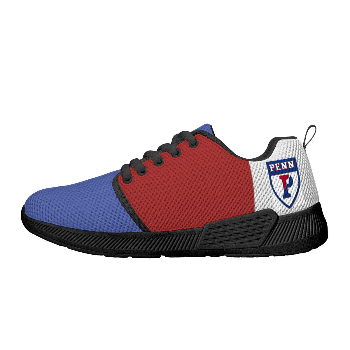 Men's Mesh Athletic Sneakers-Penn University-Justin Watson Edition