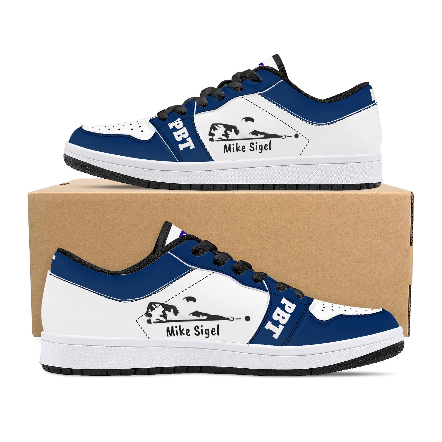 Legend Signaure Edition Leather Sneakers Available Only Through The PBT Website