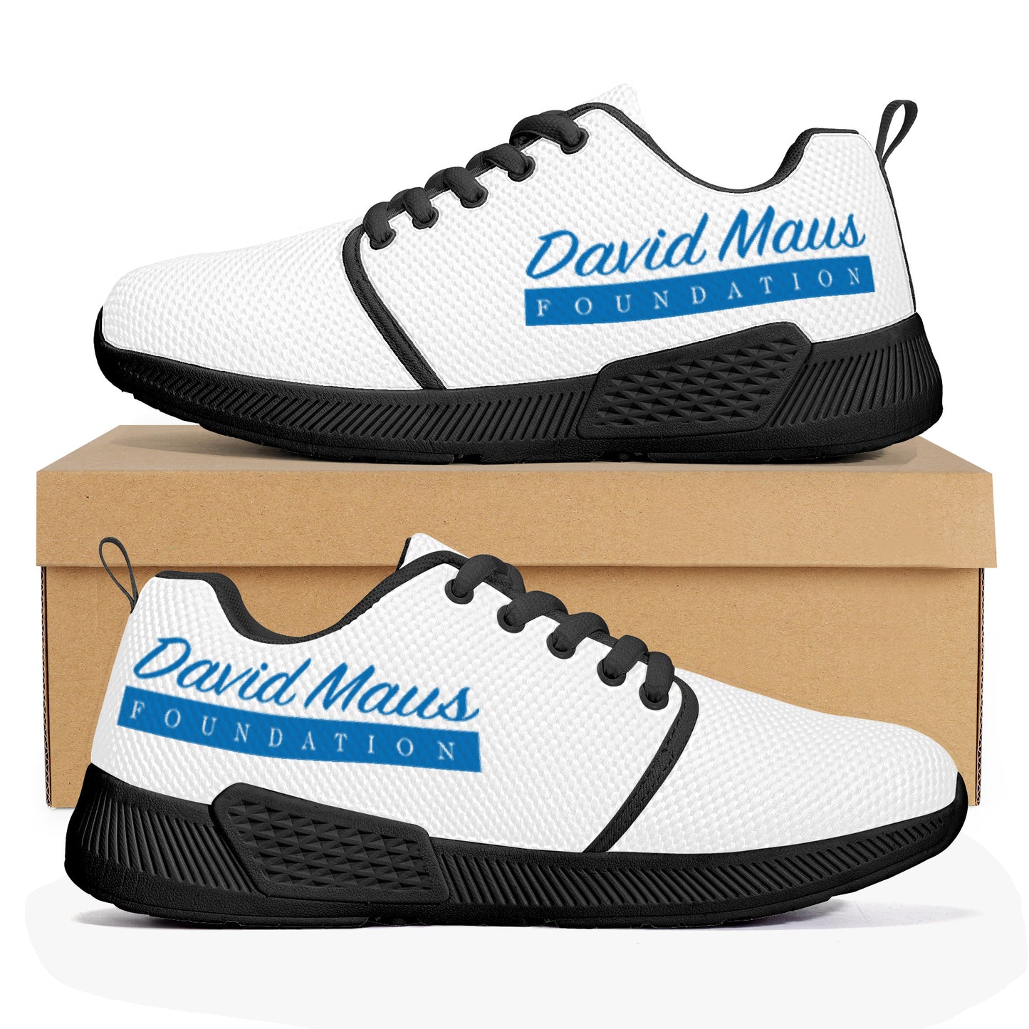 Mesh Sneakers - Black Sole - David Maus Foundation
