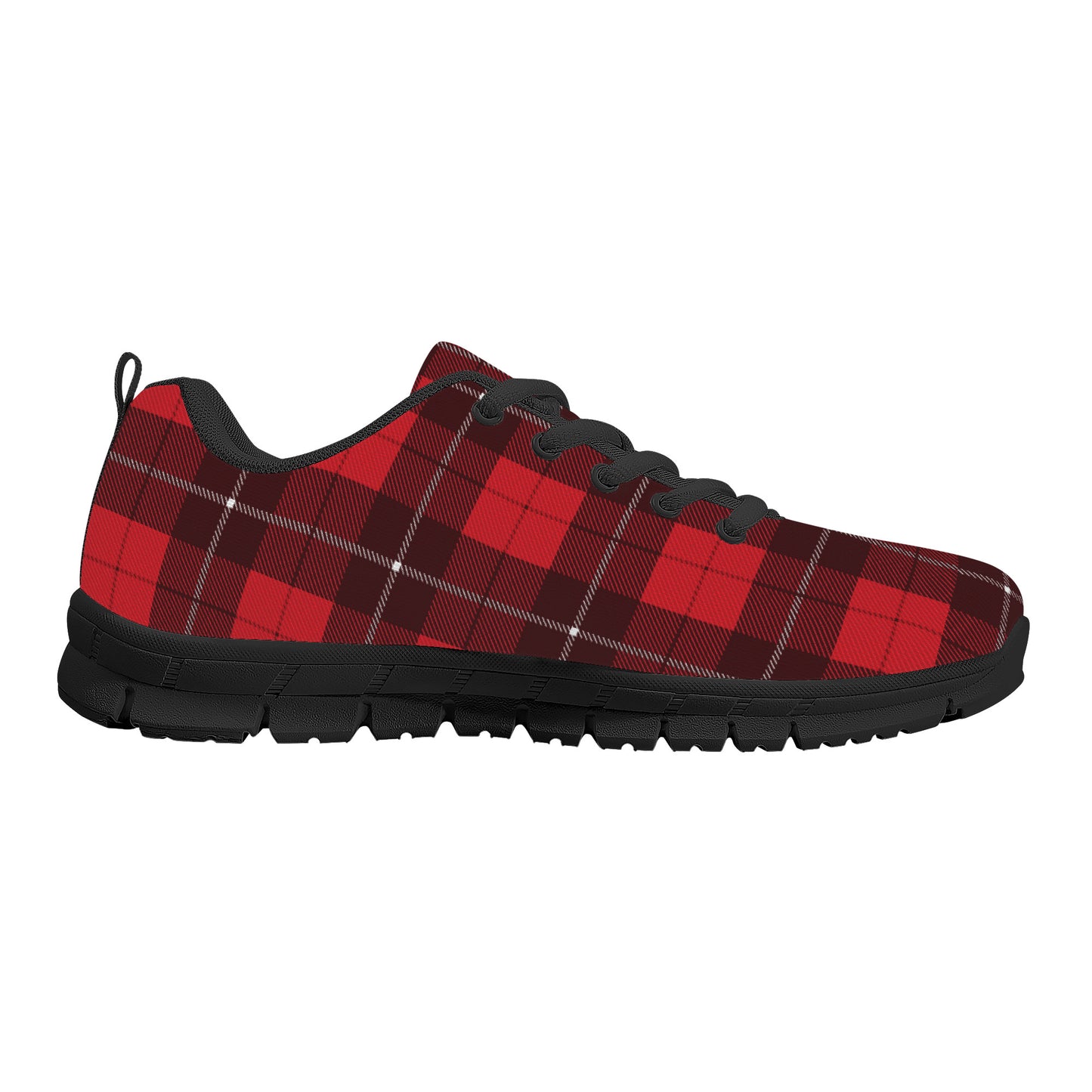 Scottish Red Plaid Sneakers