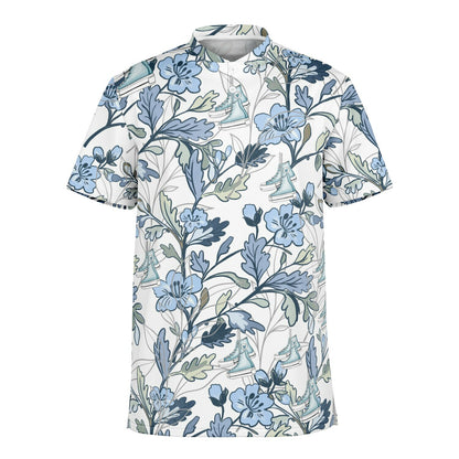 Blade Collar Polo Shirt - AOP
