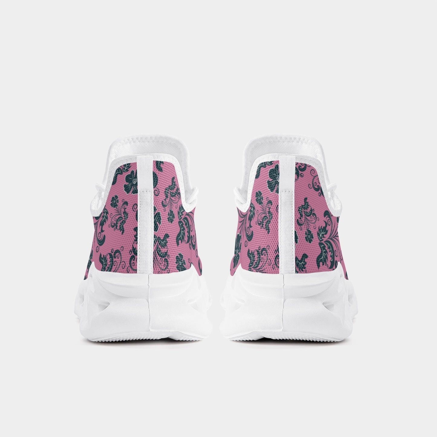 Bounce Mesh Knit Sneakers - White