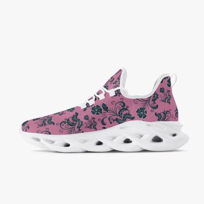 Bounce Mesh Knit Sneakers - White