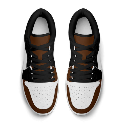 Leather Low Top Sneakers