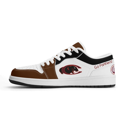 Leather Low Top Sneakers