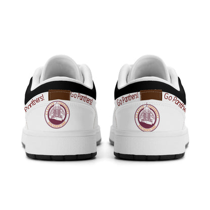 Leather Low Top Sneakers