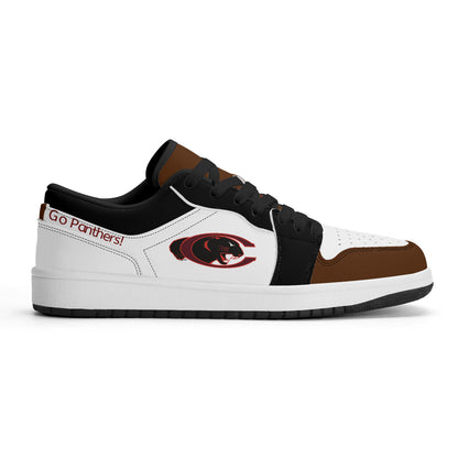 Leather Low Top Sneakers
