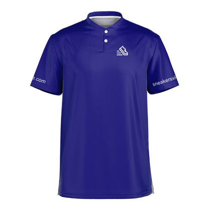 Blade Collar Polo Shirt - AOP
